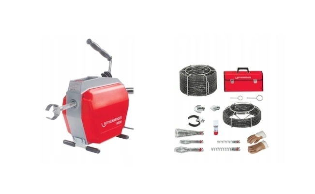 Spirala elektryczna do kanalizacji Kawęczyn