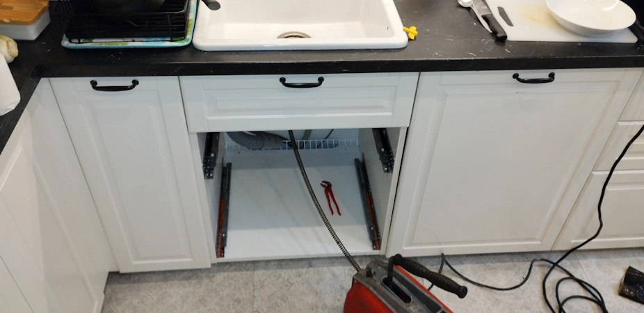 Przepychanie rur, zlewu Saska Kępa